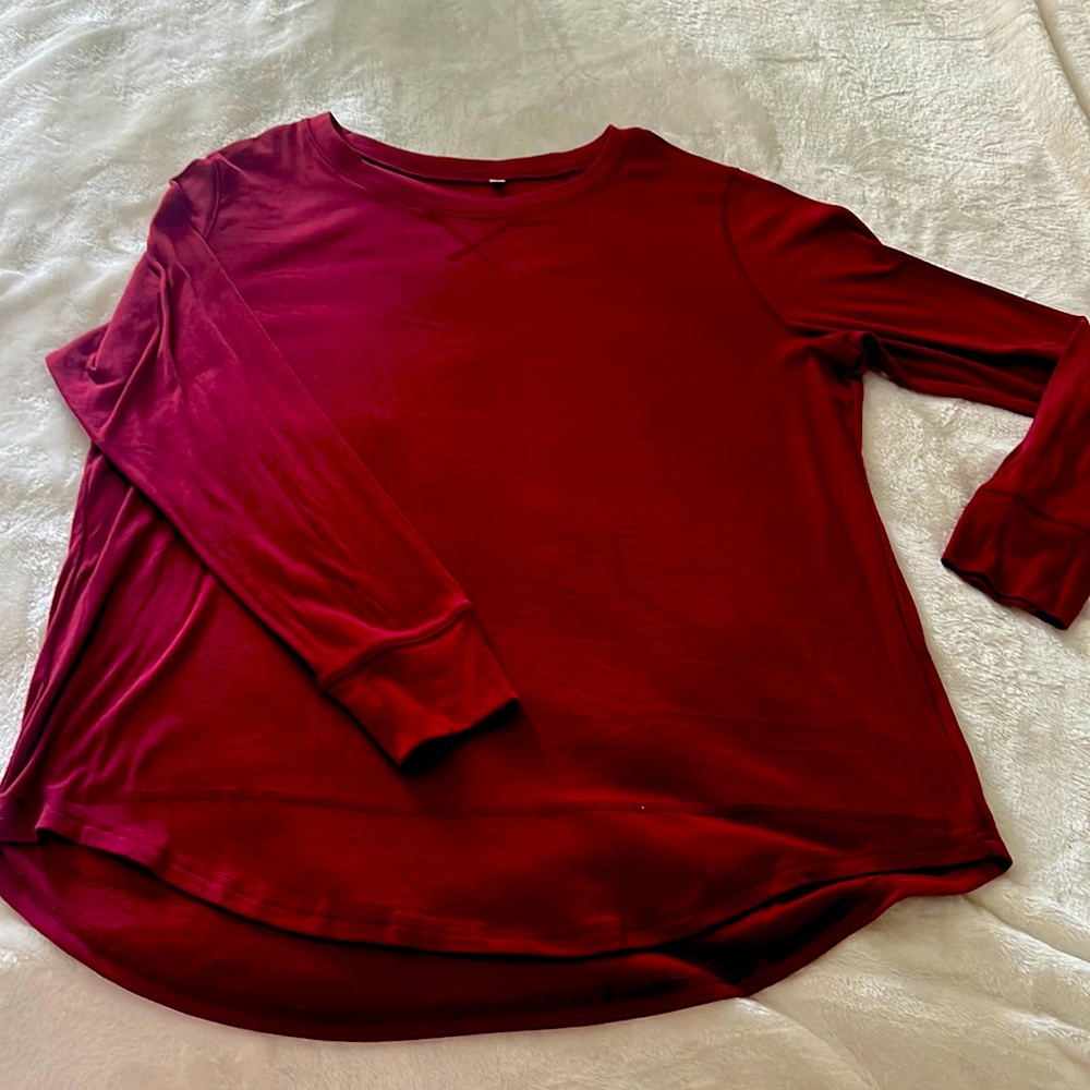 Check out this SUPER SOFT, long sleeve tee.